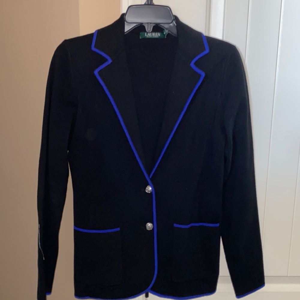 Lauren by Ralph Lauren knit blazer